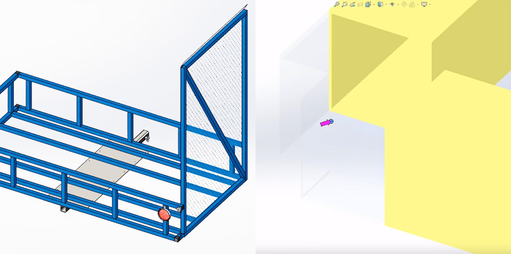 機械フレームが強化されたSOLIDWORKS 2024