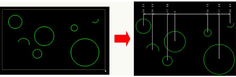 一括累進寸法コマンド