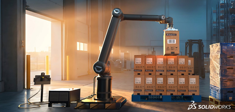 SOLIDWORKS2027 ロボットアーム