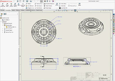 SOLIDWORKS2027 図面
